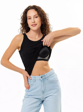 Top à brassière intégrée
