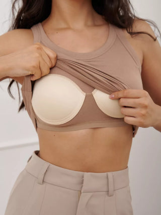 Top à brassière intégrée